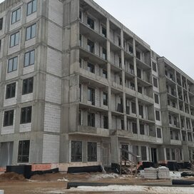Ход строительства в ЖК «Пироговская Ривьера» за Январь — Март 2023 года, 6