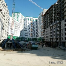 Ход строительства в ЖК «Мичуринский» за Июль — Сентябрь 2022 года, 5