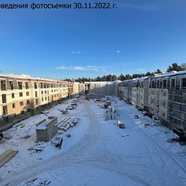 Ход строительства в ЖК «Грибовский лес» за Октябрь — Декабрь 2022 года, 4