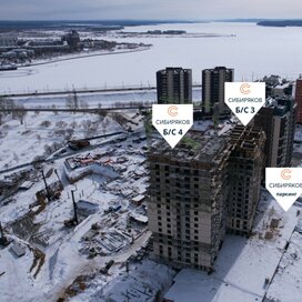 Ход строительства в ЖК «Сибиряков» за Январь — Март 2023 года, 4