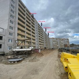 Ход строительства в ЖК «Парковый» за Июль — Сентябрь 2022 года, 4