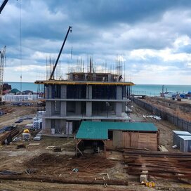 Ход строительства в апарт-комплексе SKYSOUL RESORT за Январь — Март 2023 года, 2