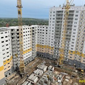 Ход строительства в микрорайоне «Нанжуль-Солнечный» за Июль — Сентябрь 2022 года, 6
