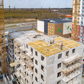 Ход строительства в ЖК «Новоорловский» за Апрель — Июнь 2023 года, 5