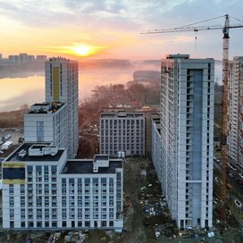 Ход строительства в ЖК River Park за Апрель — Июнь 2023 года, 1