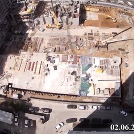 Ход строительства в ЖК «Дом у Космопорта-2» за Апрель — Июнь 2023 года, 2