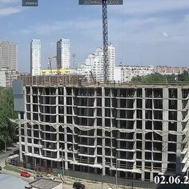 Ход строительства в ЖК «Дом у Космопорта-2» за Апрель — Июнь 2023 года, 1