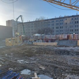 Ход строительства в ЖК «Ежевика» за Апрель — Июнь 2023 года, 6
