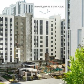 Ход строительства в ЖК «Панова Парк» за Апрель — Июнь 2023 года, 6