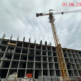 Ход строительства в ЖК «Университетский» за Апрель — Июнь 2023 года, 3