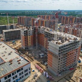Ход строительства в квартале «Новое Колпино» за Июль — Сентябрь 2023 года, 1