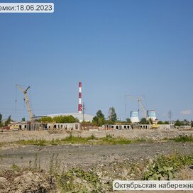 Ход строительства в ЖК «Октябрьская набережная» за Апрель — Июнь 2023 года, 4