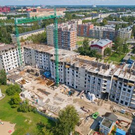 Ход строительства в ЖК «Астрид» за Июль — Сентябрь 2023 года, 2