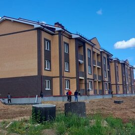 Ход строительства в жилом районе «Борисоглебское» за Апрель — Июнь 2023 года, 6