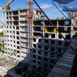 Ход строительства в апарт-комплексе «Октябрьская 98» за Июль — Сентябрь 2023 года, 3