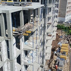 Ход строительства в ЖК по ул. Знаменская за Апрель — Июнь 2023 года, 1