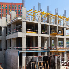 Ход строительства в ЖК «Бунинские Кварталы» за Апрель — Июнь 2023 года, 2