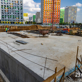 Ход строительства в ЖК «Бунинские Кварталы» за Июль — Сентябрь 2023 года, 5