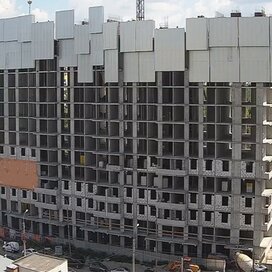 Ход строительства в ЖК «Дом у Космопорта-2» за Июль — Сентябрь 2023 года, 2