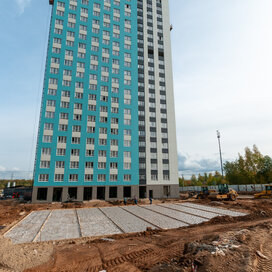 Ход строительства в  «КМ Анкудиновский Парк» за Октябрь — Декабрь 2023 года, 4