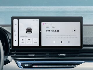 Мультимедийная система с сенсорным экраном диагональю 12,3" с Bluetooth, 6 динамиками