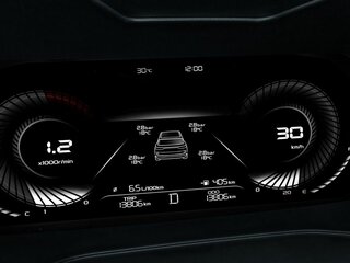 Цифровая приборная панель с экраном диагональю 12,3"