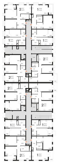 87,2 м², 2-комнатная квартира 11 146 360 ₽ - изображение 47
