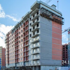 Ход строительства в квартале «Новое Колпино» за Октябрь — Декабрь 2023 года, 3
