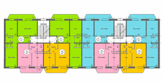 51 м², 2-комнатная квартира 8 999 000 ₽ - изображение 50