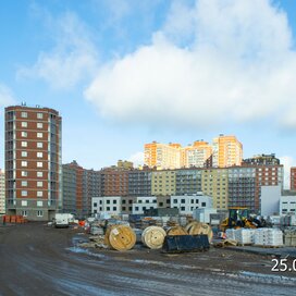 Ход строительства в квартале «Живи! В Рыбацком» за Июль — Сентябрь 2023 года, 2