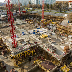 Ход строительства в МФК «Варшавские ворота» за Октябрь — Декабрь 2023 года, 6