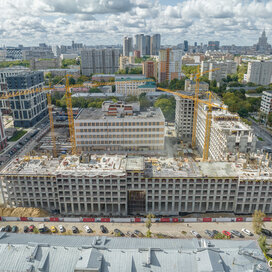 Ход строительства в ЖК «Петровский парк II» за Июль — Сентябрь 2023 года, 6