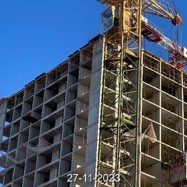 Ход строительства в ЖК «8 марта» за Октябрь — Декабрь 2023 года, 6