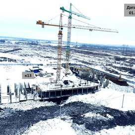 Ход строительства в ЖК «Домодедово Парк» за Октябрь — Декабрь 2023 года, 4
