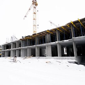 Ход строительства в ЖК «Аквилон Ostrov» за Январь — Март 2024 года, 2