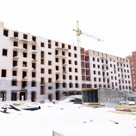 Ход строительства в ЖК «Квартал 100» за Январь — Март 2024 года, 3