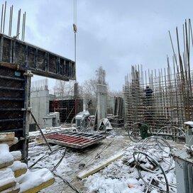 Ход строительства в клубном доме «Петропавловский» за Октябрь — Декабрь 2023 года, 4