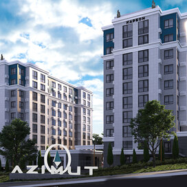 Купить двухкомнатную квартиру с панорамными окнами в клубном доме AZIMUT в Севастополе - изображение 1