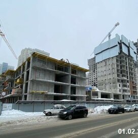 Ход строительства в ЖК «Дом у Космопорта-2» за Январь — Март 2024 года, 2