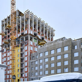 Ход строительства в квартале «На Некрасова» за Январь — Март 2024 года, 2