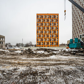 Ход строительства в  «Бусиновский парк» за Январь — Март 2024 года, 3