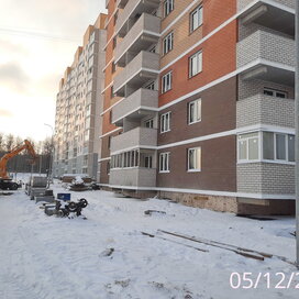 Ход строительства в жилом районе «Солнечный» за Октябрь — Декабрь 2023 года, 2