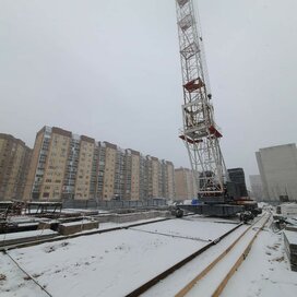 Ход строительства в жилом доме по ул. Курчатова за Октябрь — Декабрь 2023 года, 2