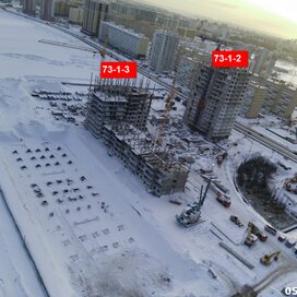 Ход строительства в ЖК «Компас» за Январь — Март 2024 года, 1