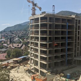 Ход строительства в гостиничном комплексе «Поляна Пик» за Июль — Сентябрь 2023 года, 3