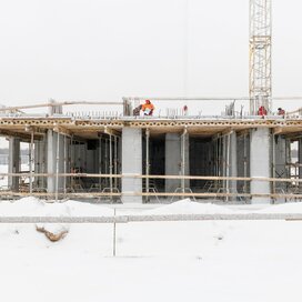 Ход строительства в ЖК «Юнтолово» за Январь — Март 2024 года, 6