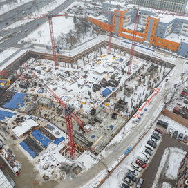 Ход строительства в МФК «Варшавские ворота» за Январь — Март 2024 года, 3