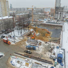 Ход строительства в ЖК «Семеновский Парк 2» за Январь — Март 2024 года, 3