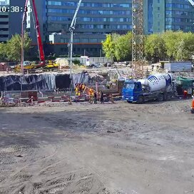 Ход строительства в ЖК «Танковый» за Июль — Сентябрь 2023 года, 2