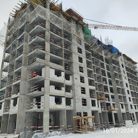 Ход строительства в ЖК «Танковый» за Январь — Март 2024 года, 2